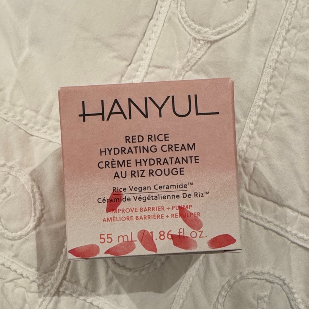HANYUL Red Rice Hydrating Cream RICE VEGAN CERAMIDE IMPROVE BARRIER PLUMP KOREAN